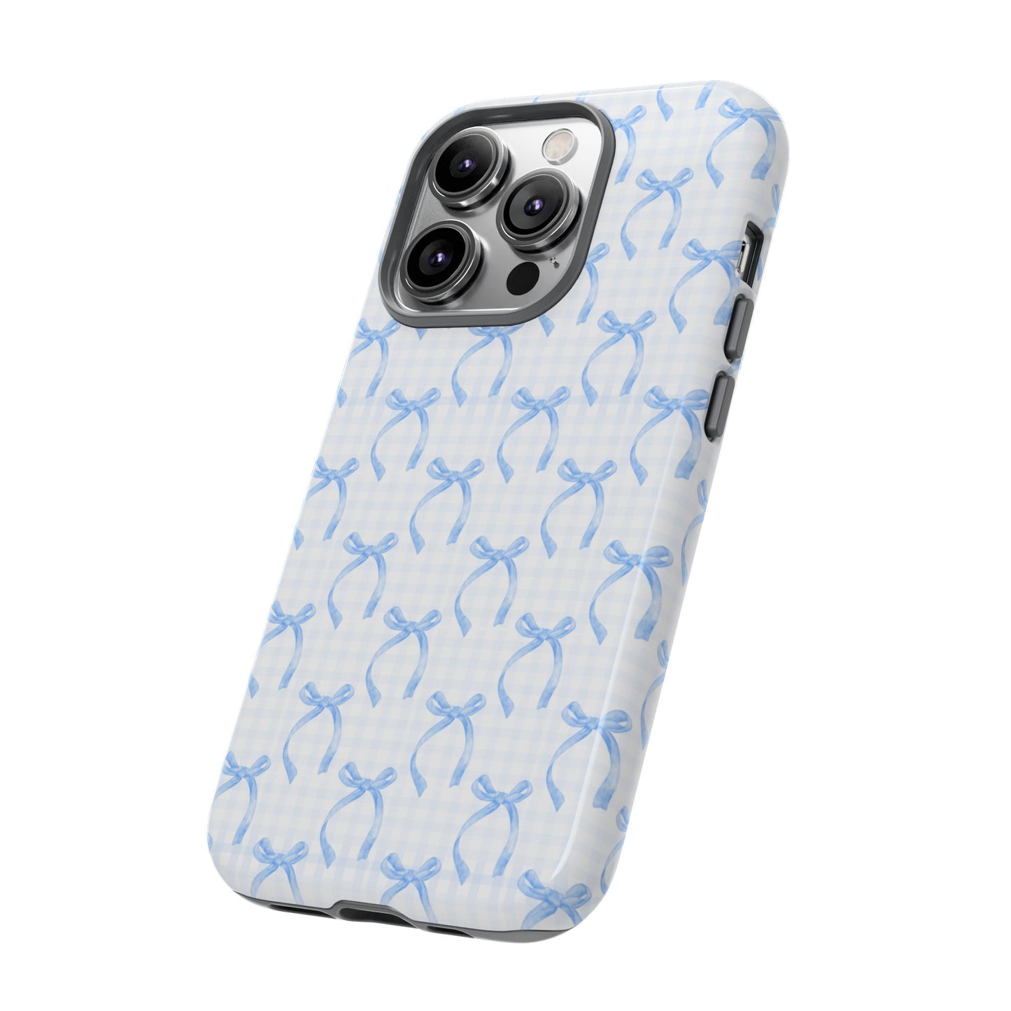 Blue Bow Tough Case