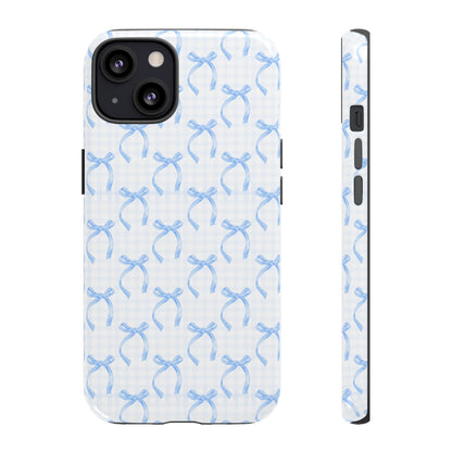 Blue Bow Tough Case