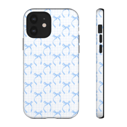 Blue Bow Tough Case