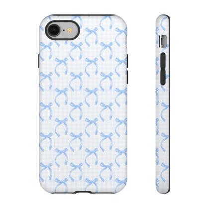 Blue Bow Tough Case