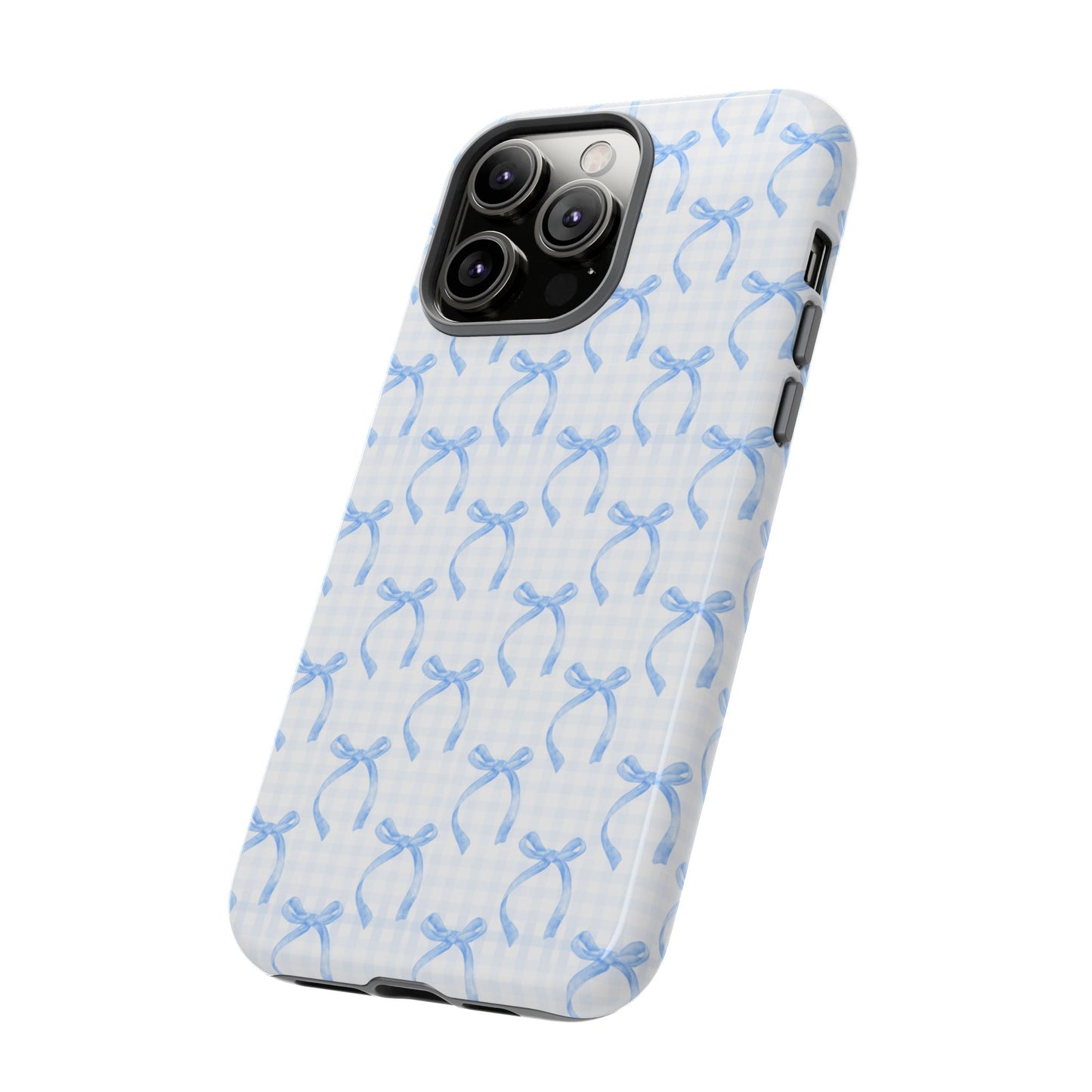 Blue Bow Tough Case