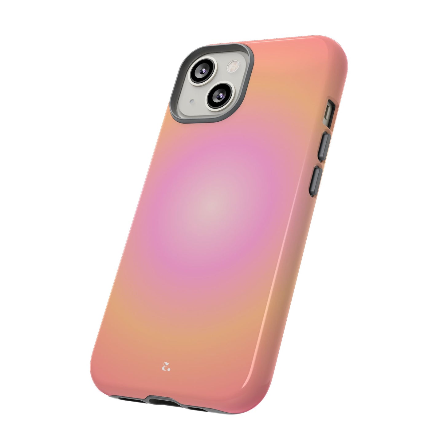 Orange Aura Tough Phone Case