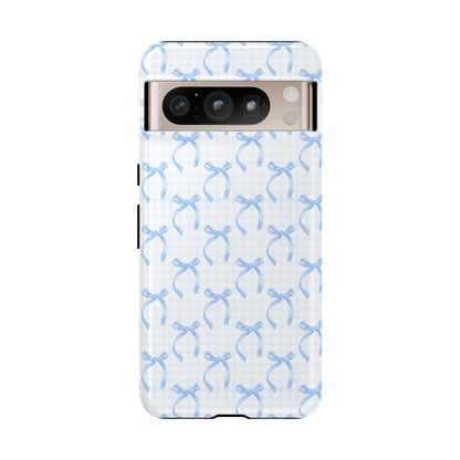 Blue Bow Tough Case