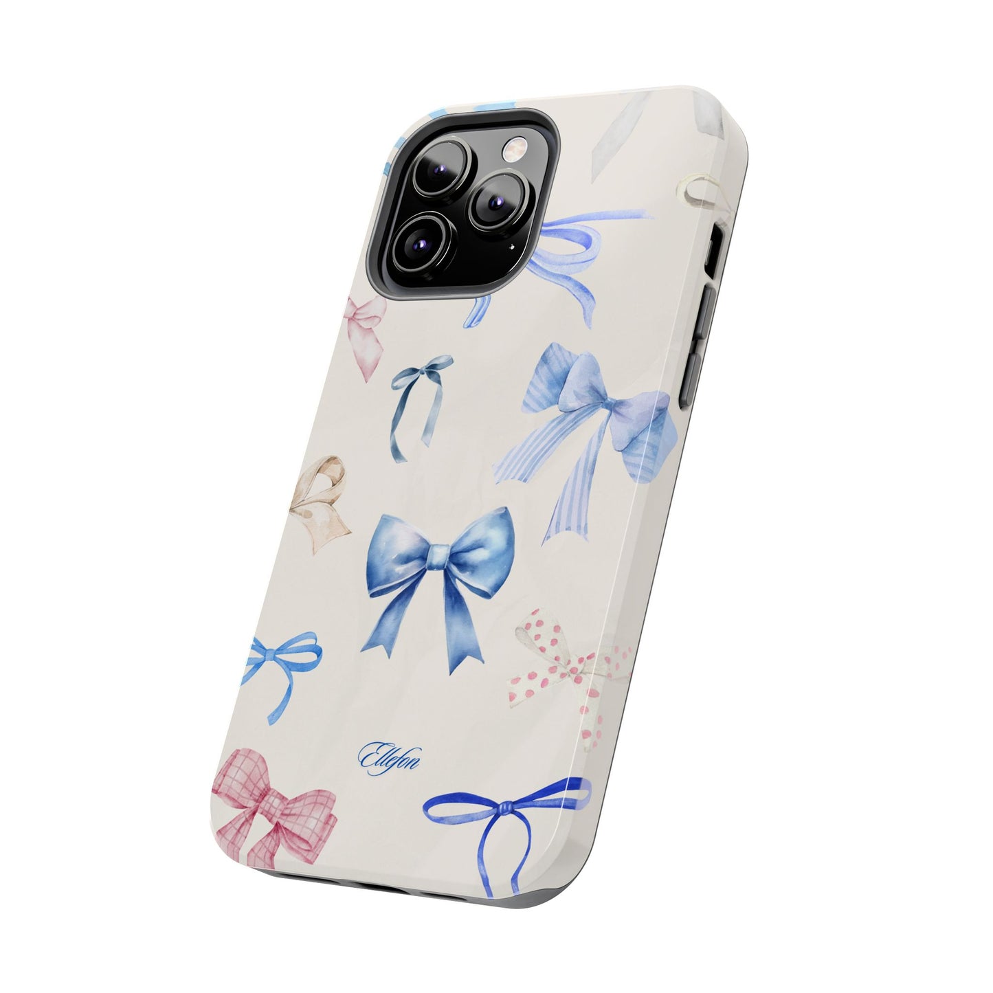 Blue Bows Tough Case