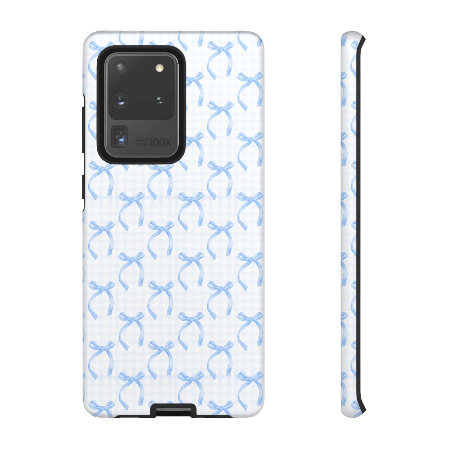 Blue Bow Tough Case