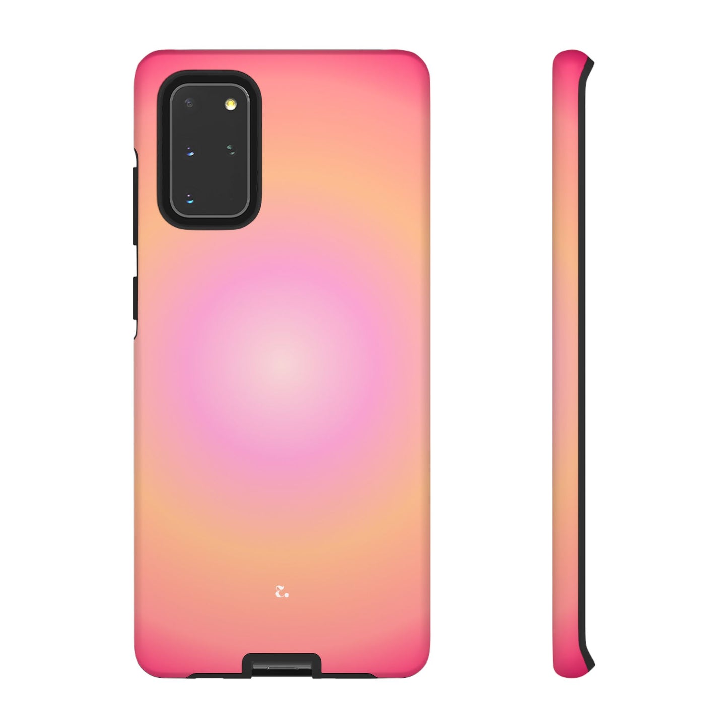 Orange Aura Tough Phone Case