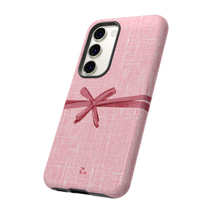 Pink Bow Tough Case