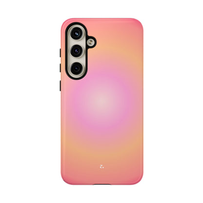 Orange Aura Tough Phone Case