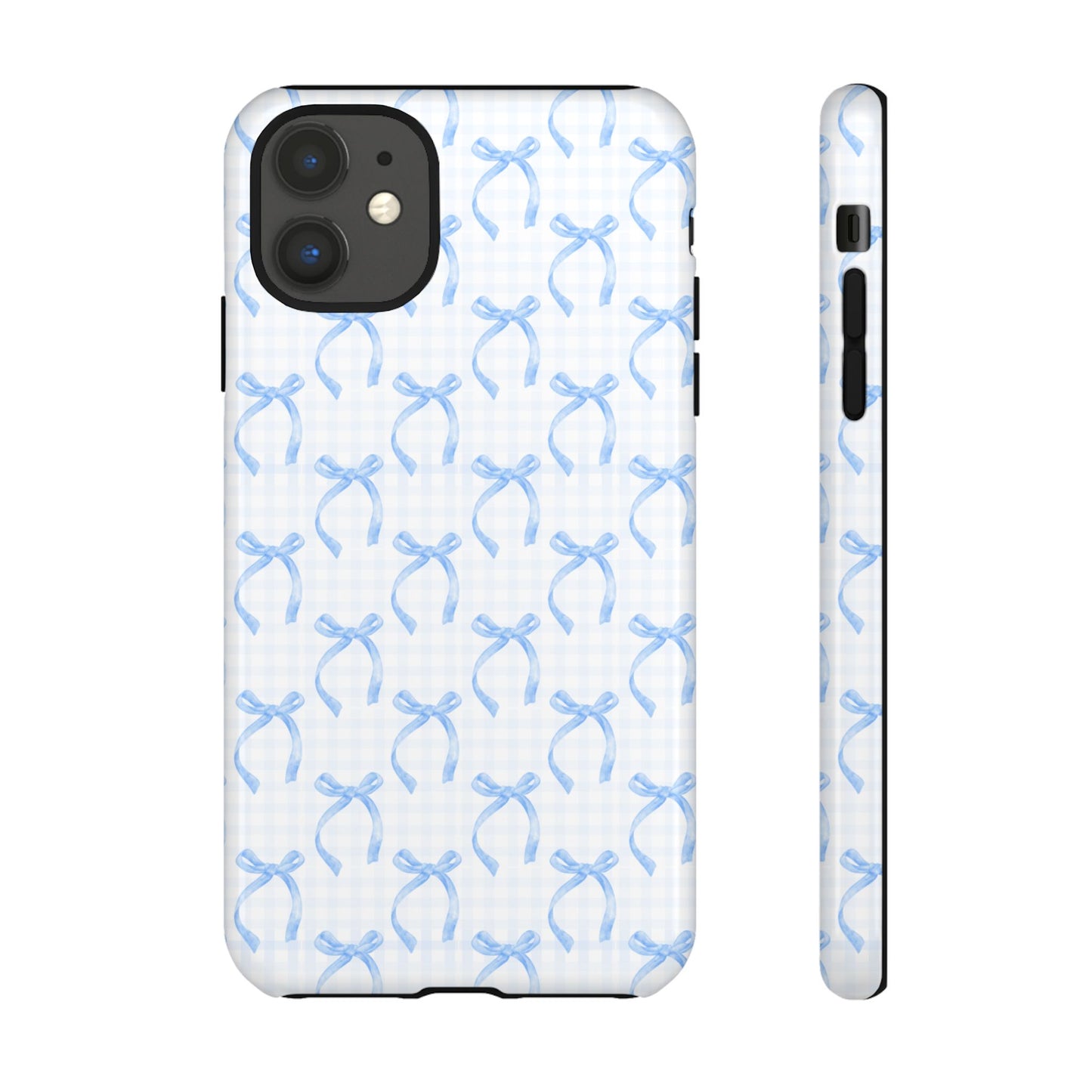 Blue Bow Tough Case