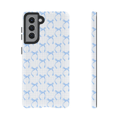 Blue Bow Tough Case