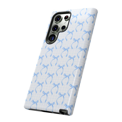 Blue Bow Tough Case