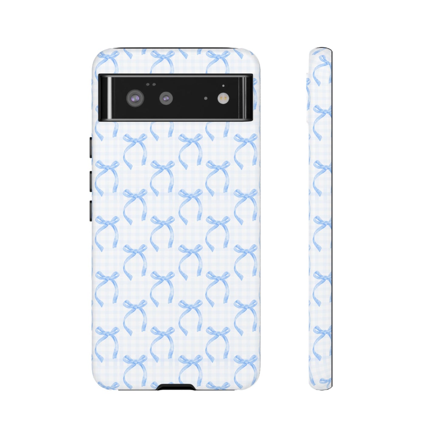 Blue Bow Tough Case