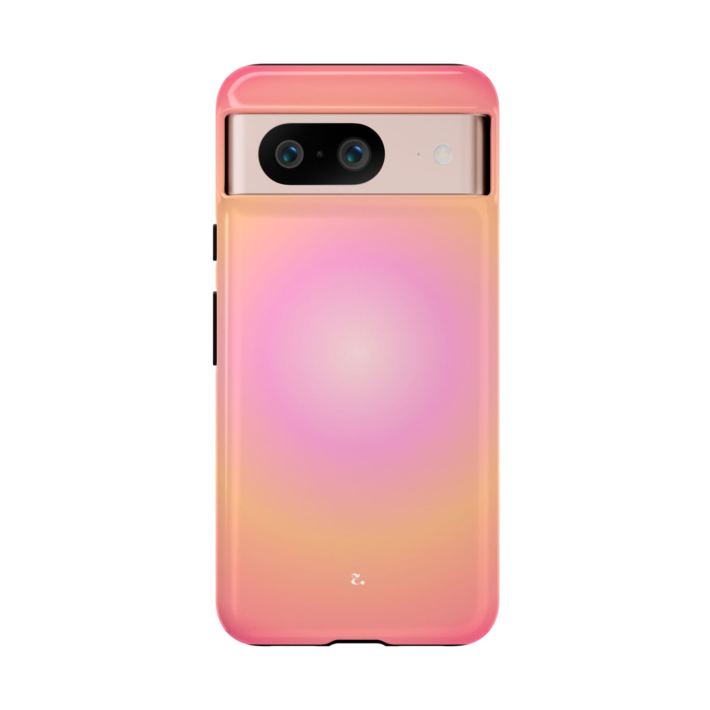 Orange Aura Tough Phone Case