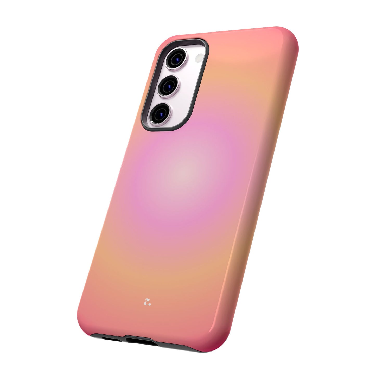 Orange Aura Tough Phone Case