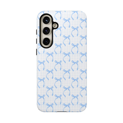 Blue Bow Tough Case