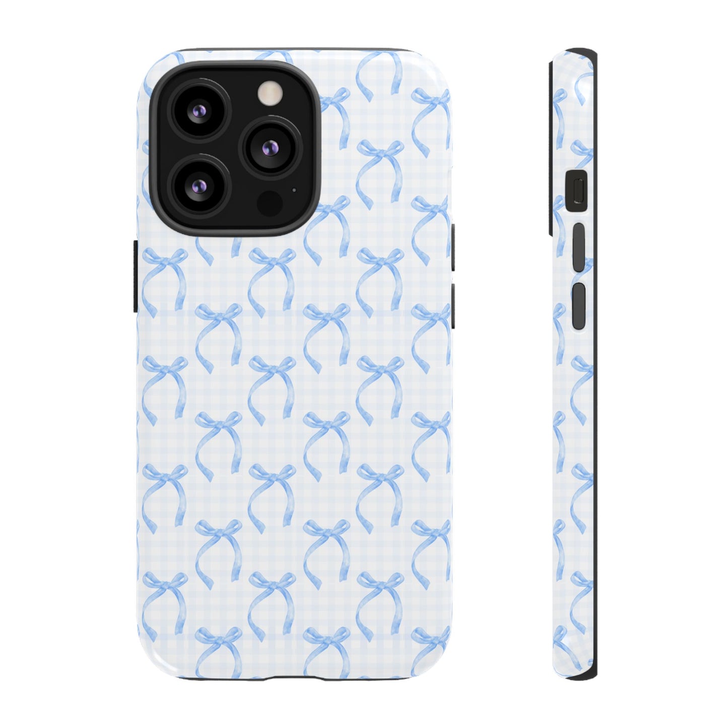 Blue Bow Tough Case