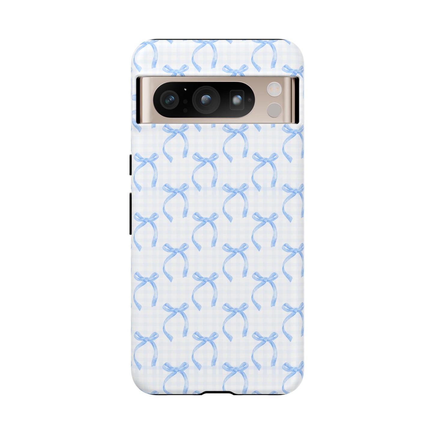 Blue Bow Tough Case