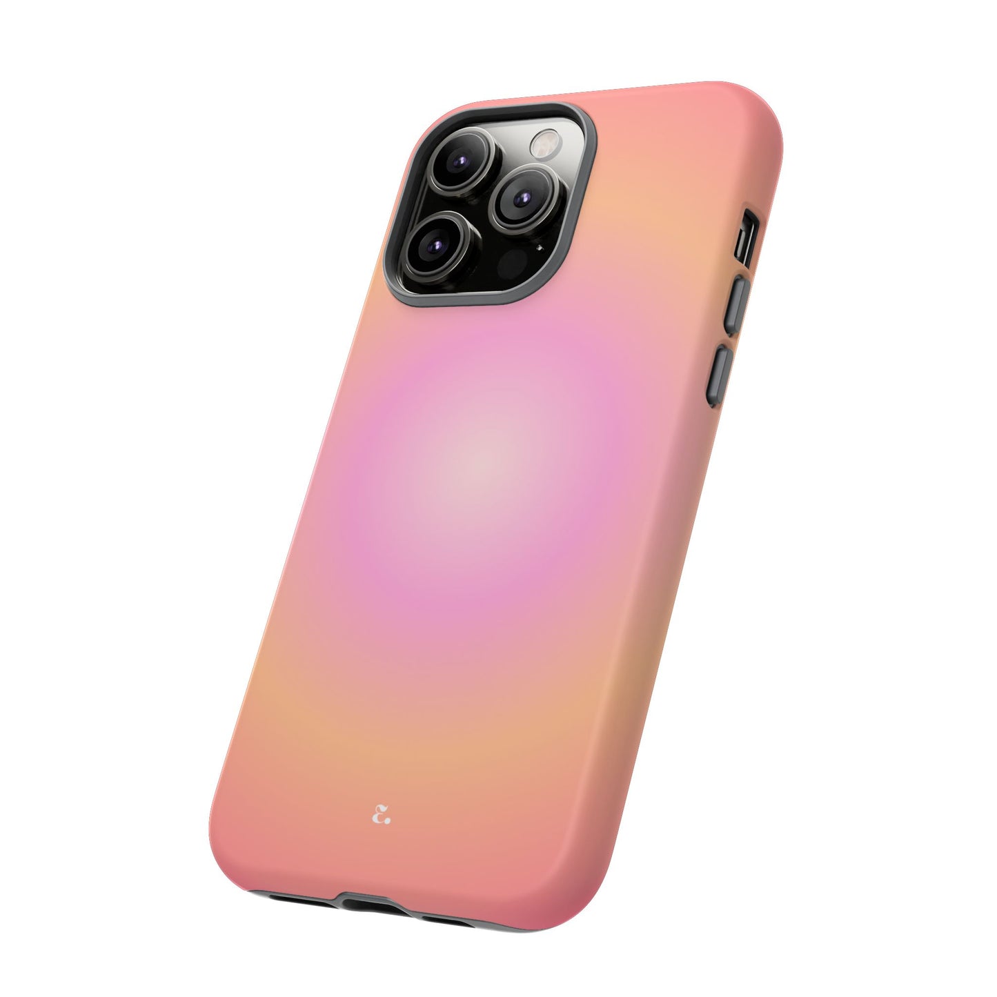 Orange Aura Tough Phone Case