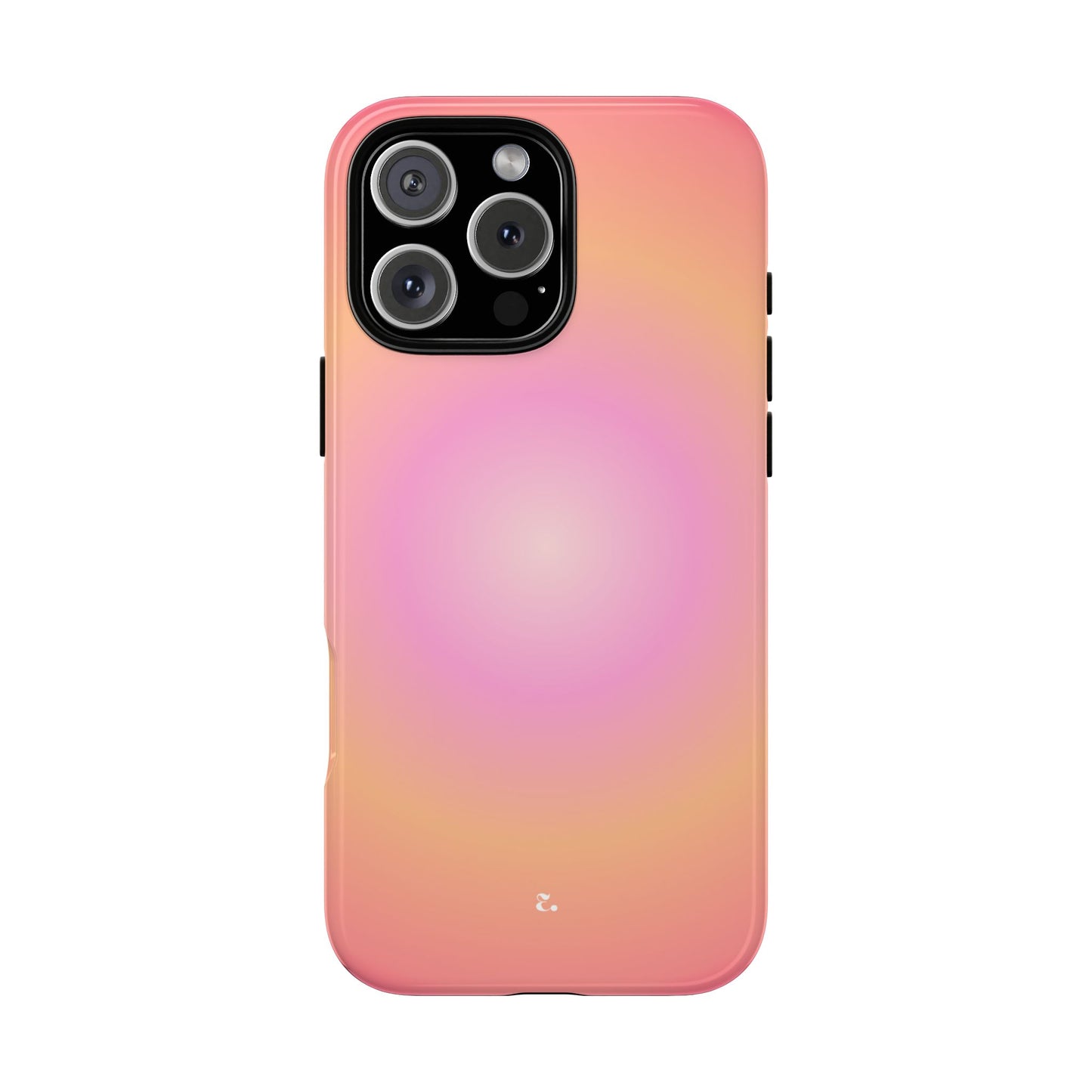 Orange Aura Tough Phone Case