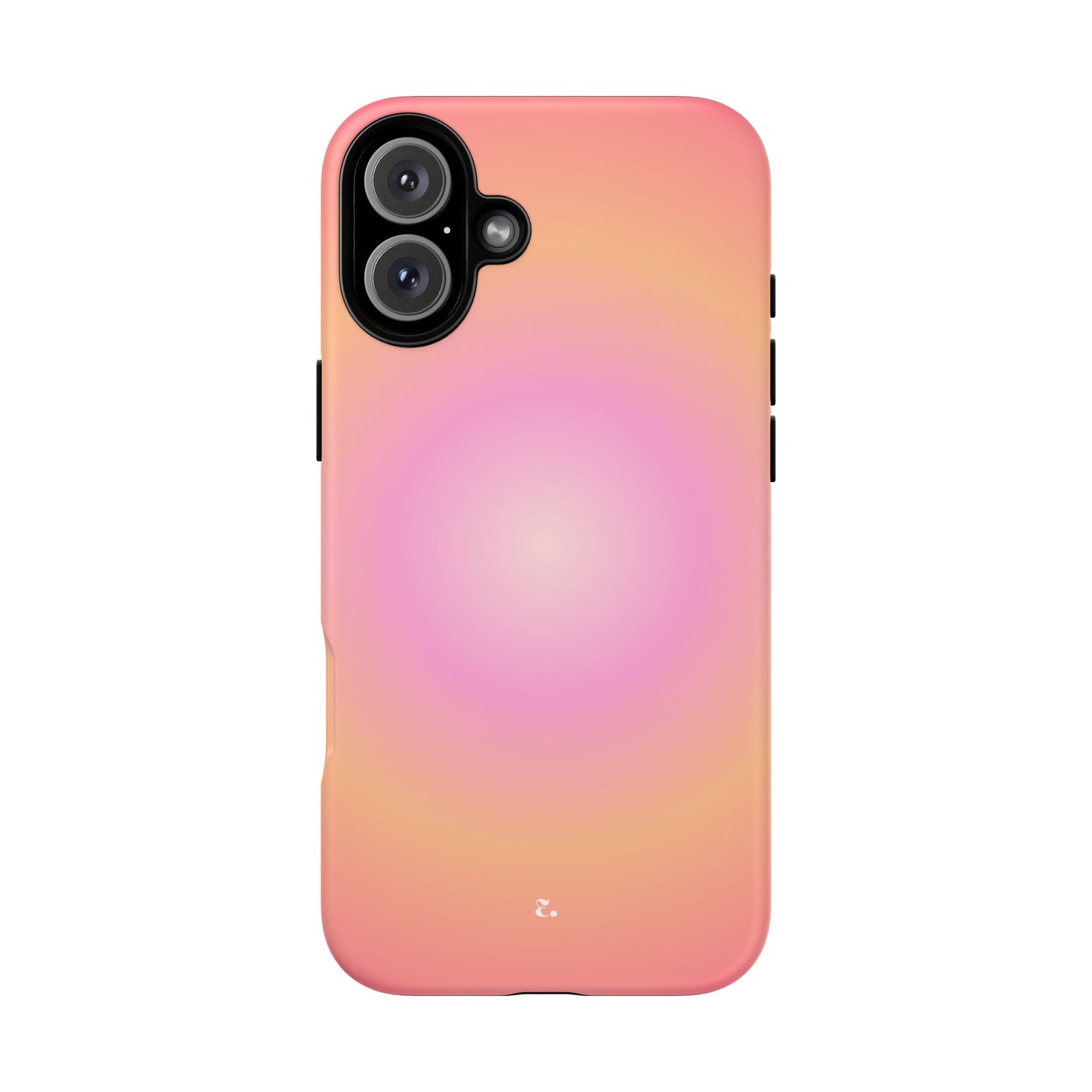 Orange Aura Tough Phone Case