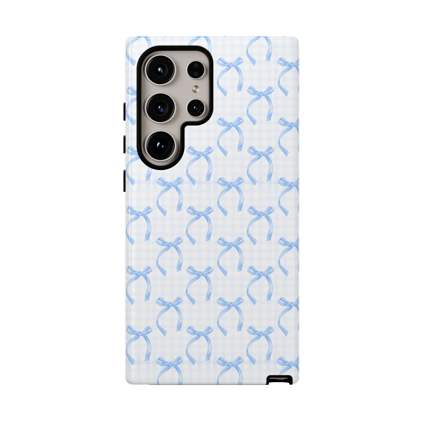 Blue Bow Tough Case