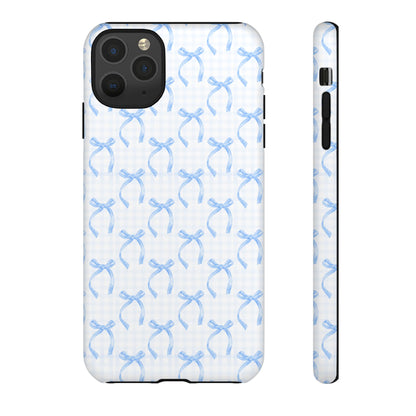 Blue Bow Tough Case