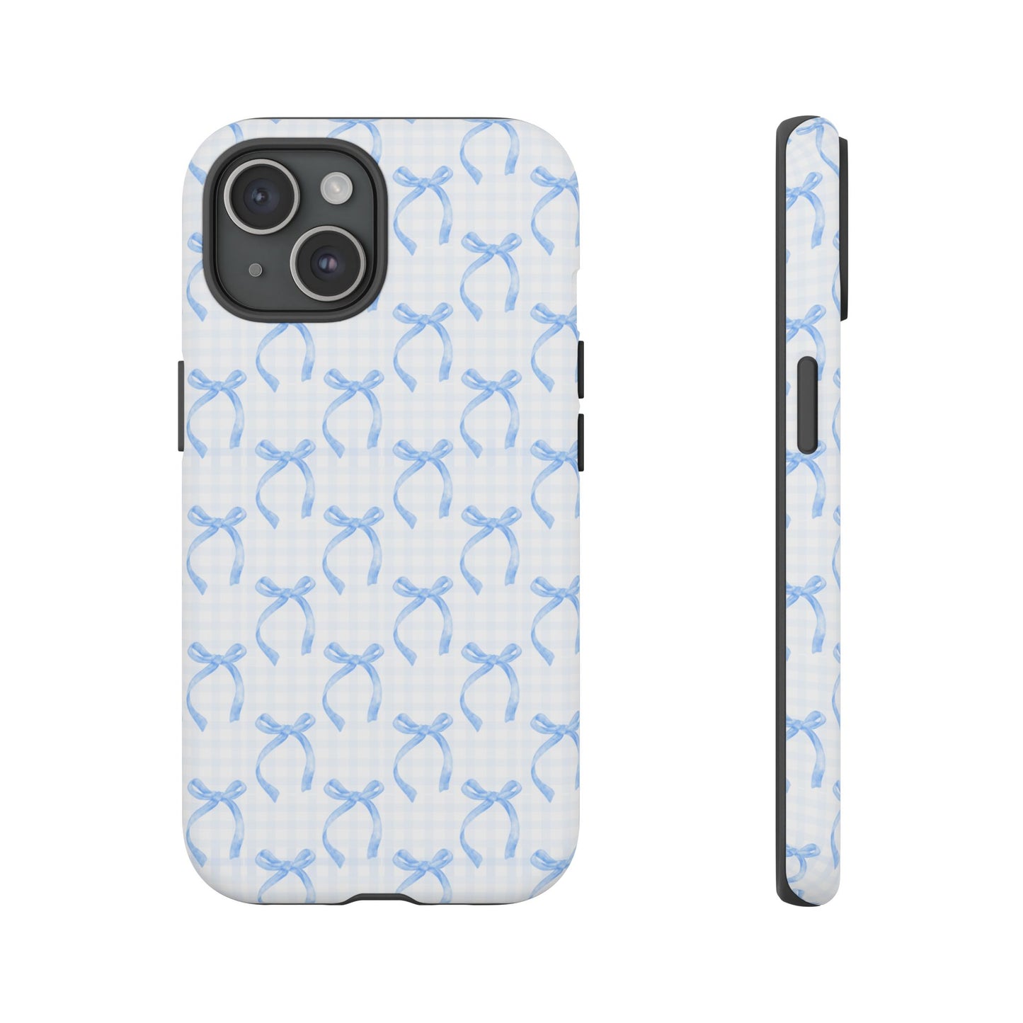 Blue Bow Tough Case