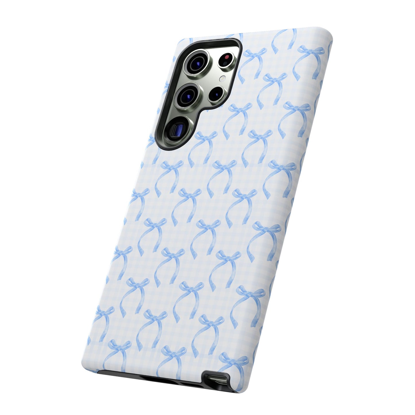 Blue Bow Tough Case