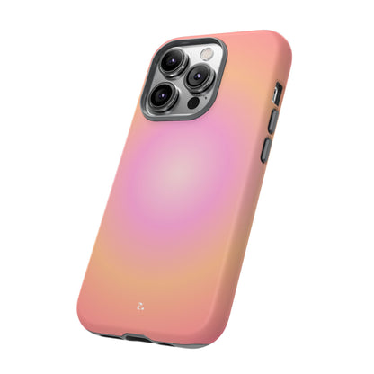 Orange Aura Tough Phone Case