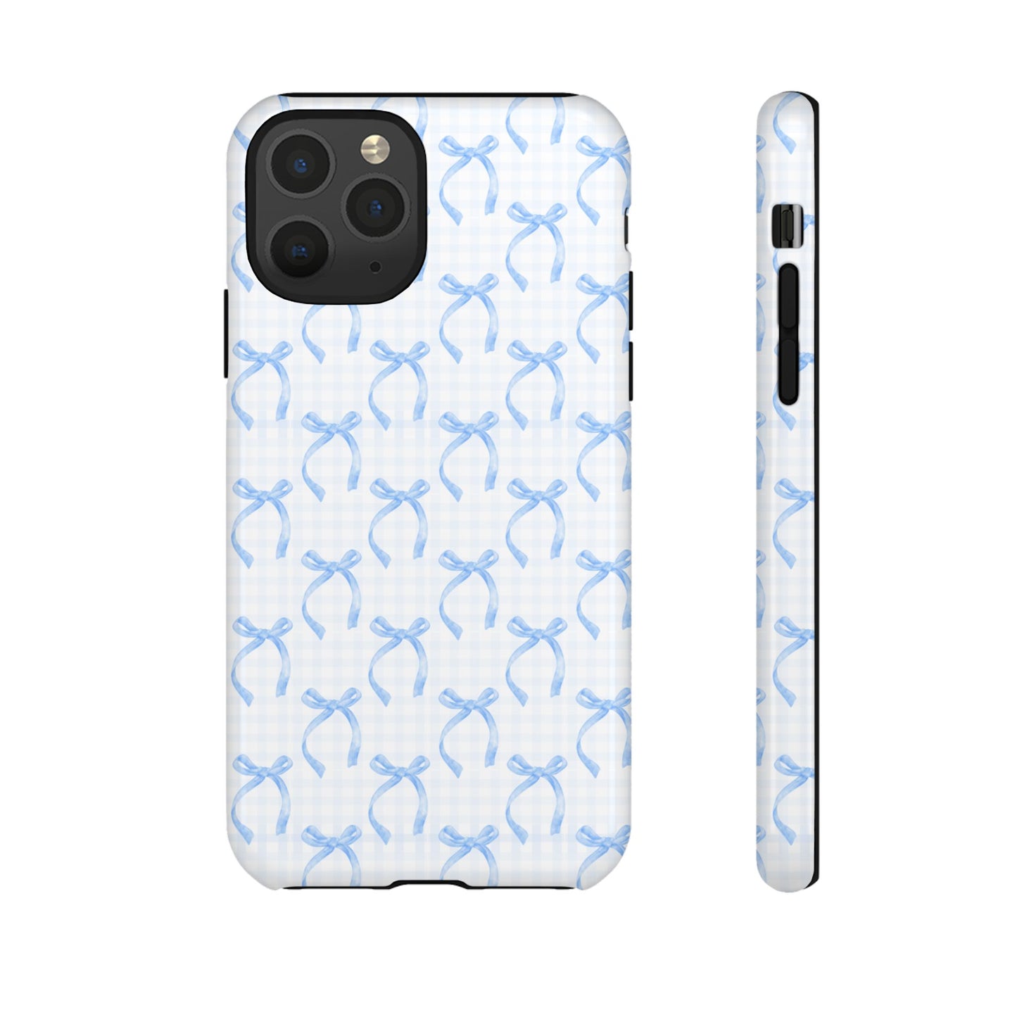 Blue Bow Tough Case