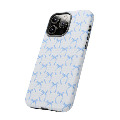 Blue Bow Tough Case