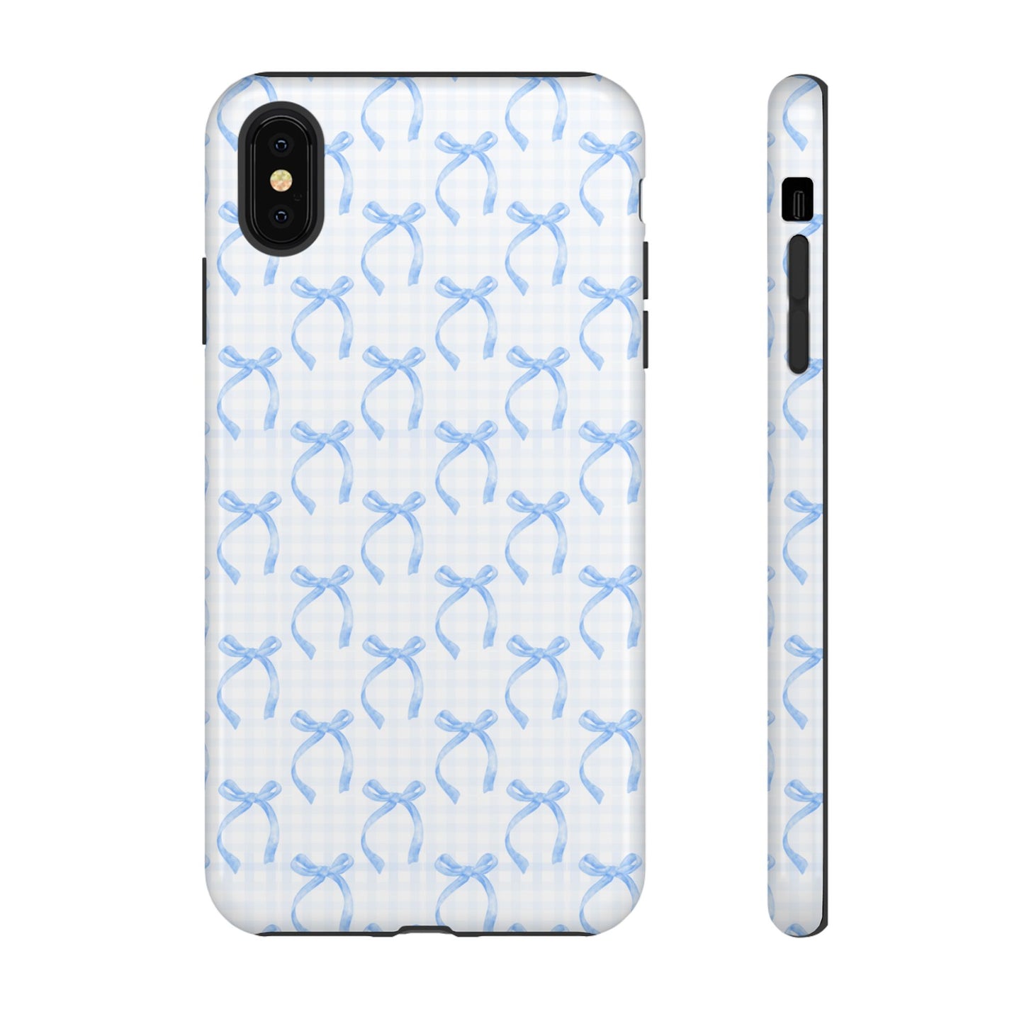 Blue Bow Tough Case