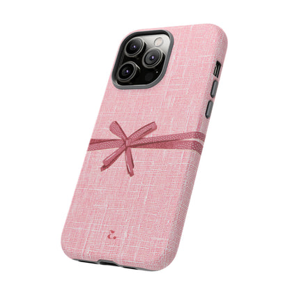 Pink Bow Tough Case