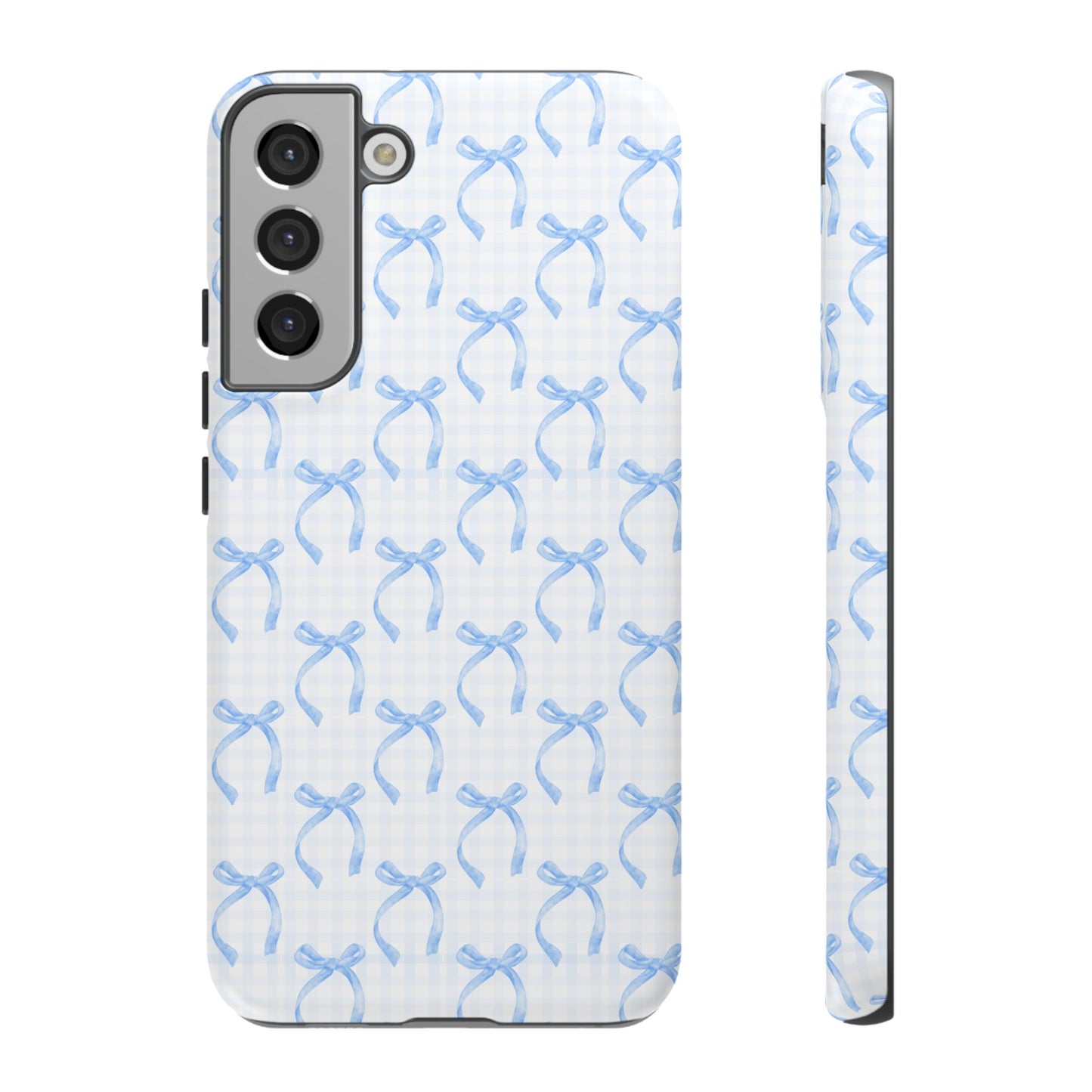 Blue Bow Tough Case