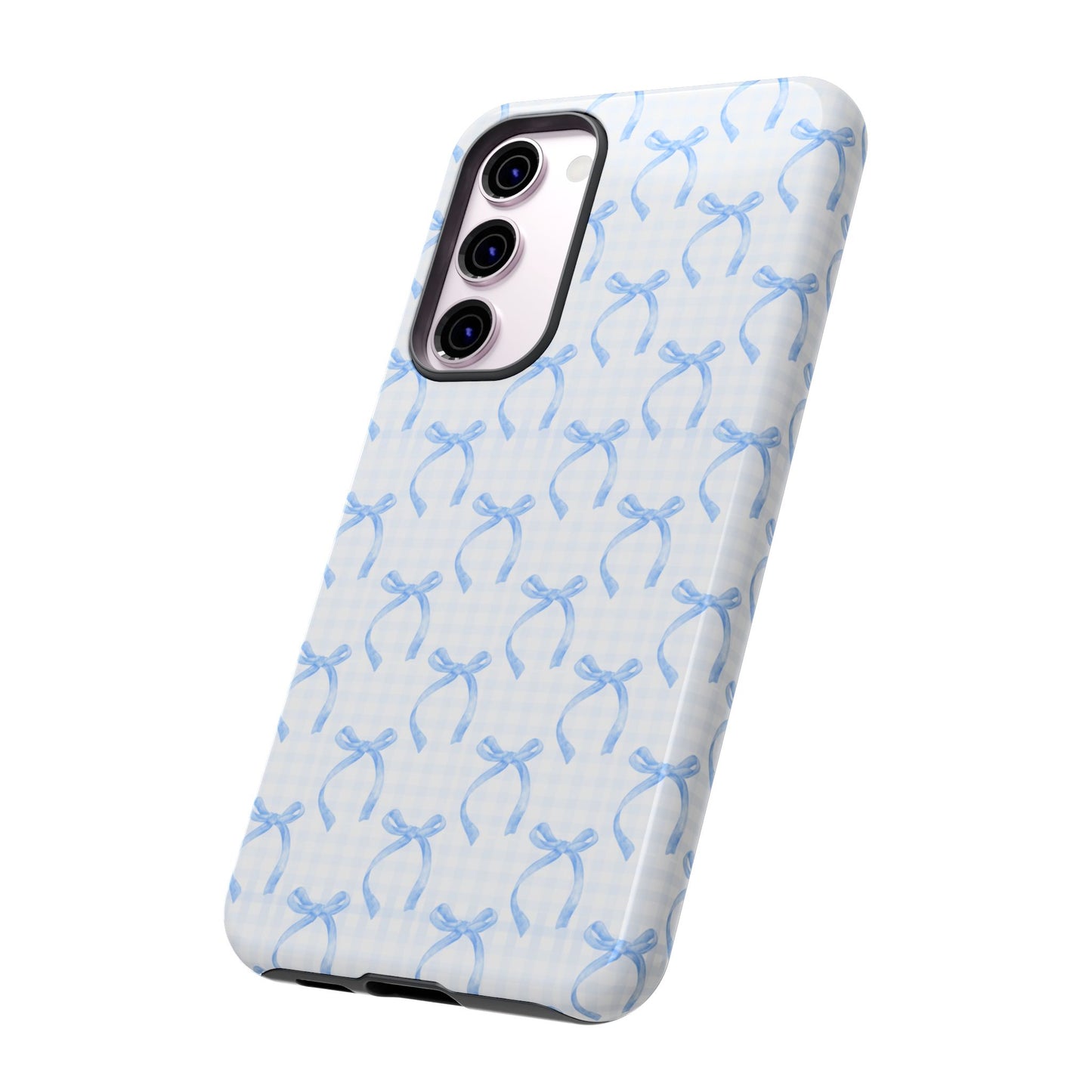 Blue Bow Tough Case