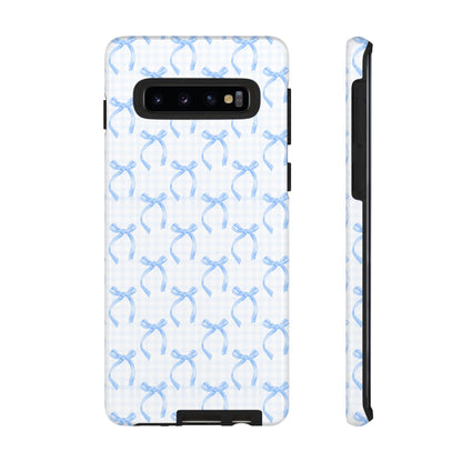 Blue Bow Tough Case