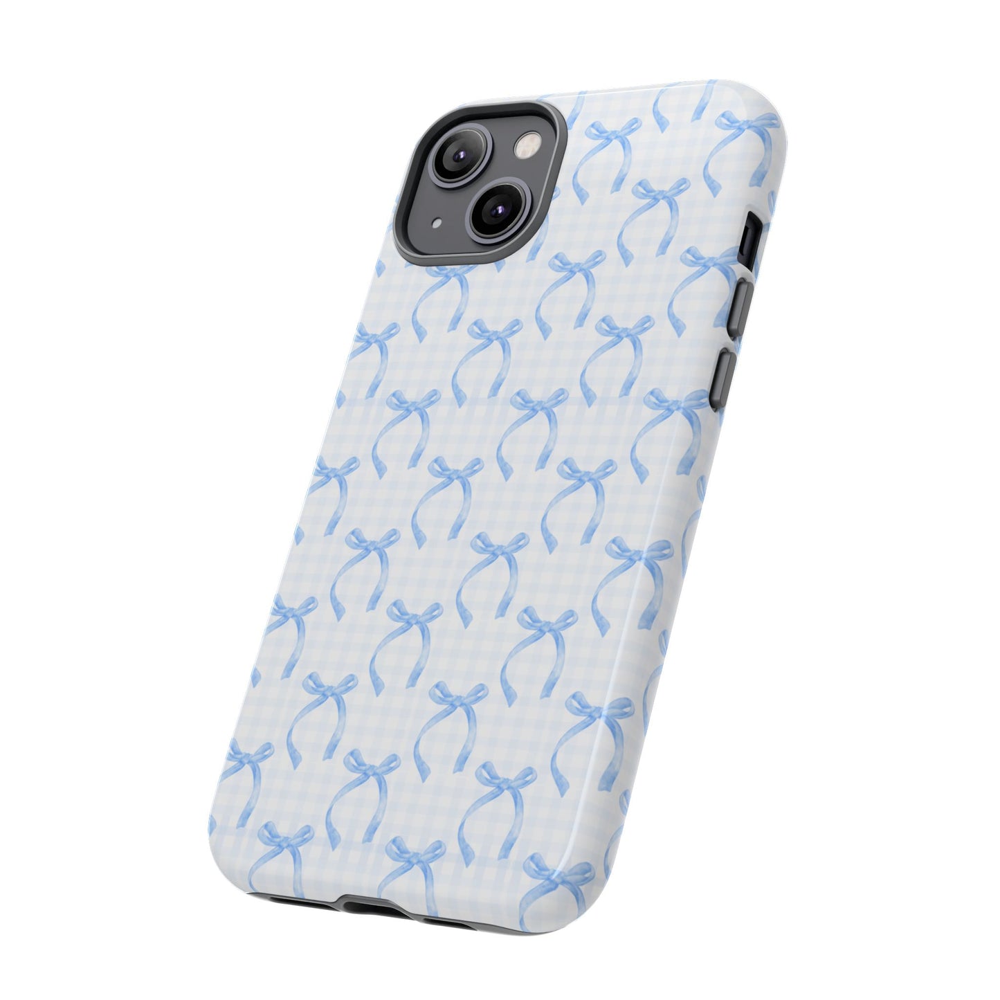 Blue Bow Tough Case