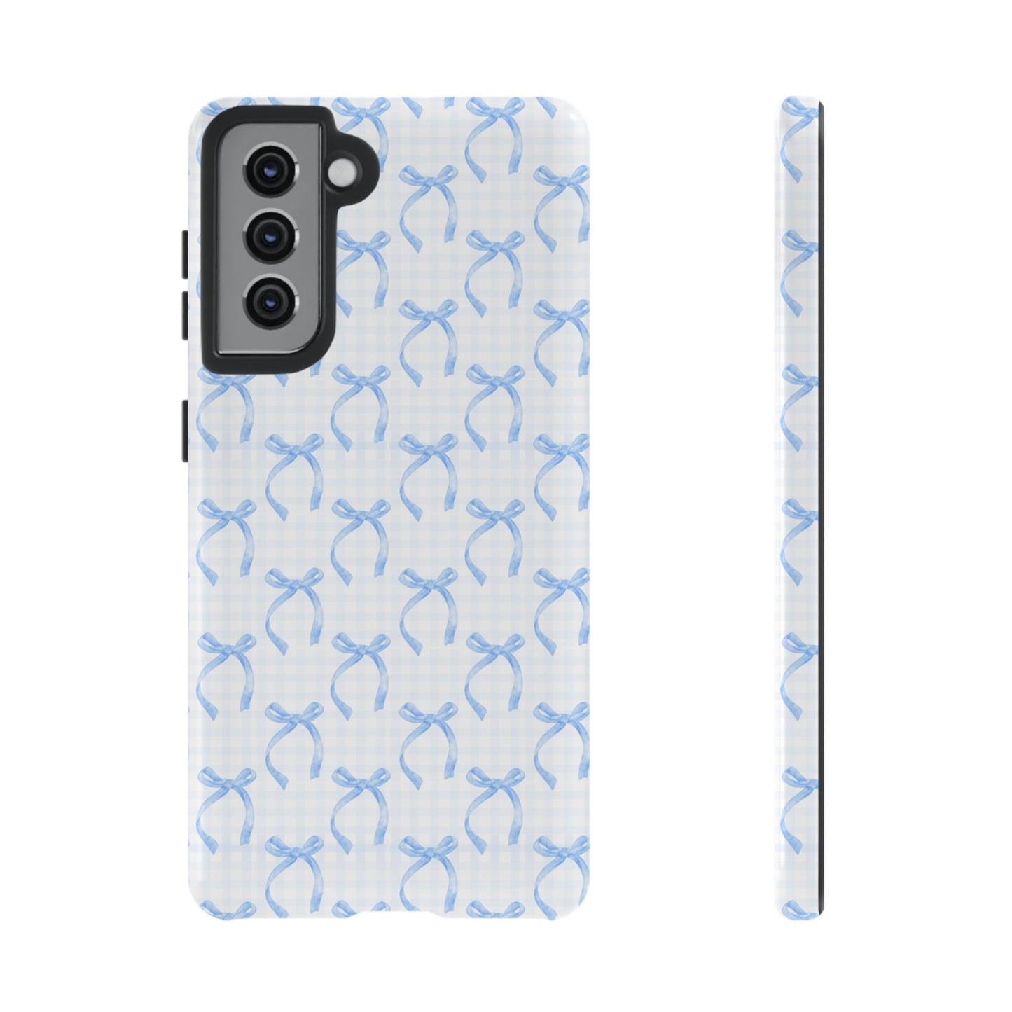 Blue Bow Tough Case