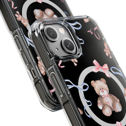 Cutie Bear Clear Magsafe Case