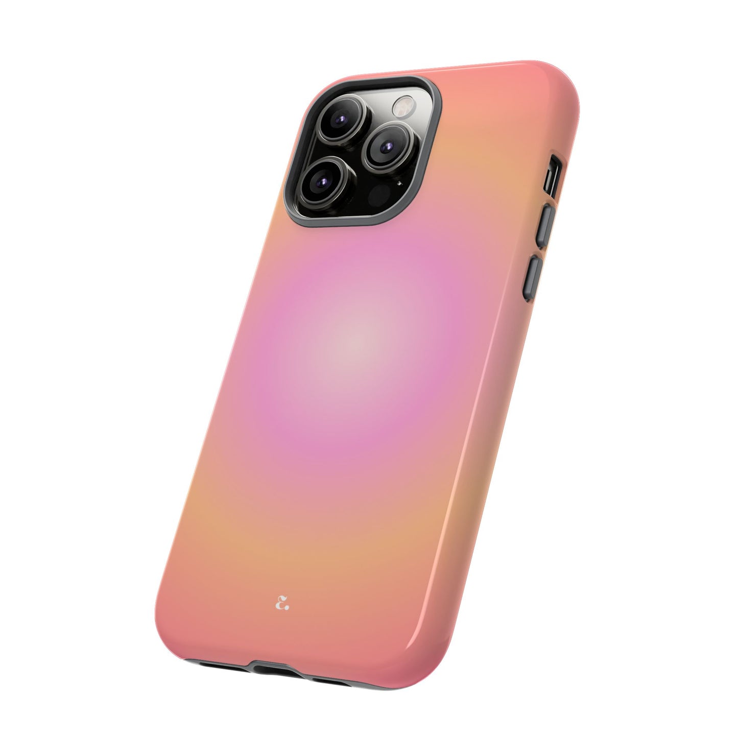 Orange Aura Tough Phone Case