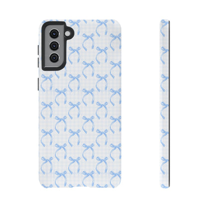 Blue Bow Tough Case