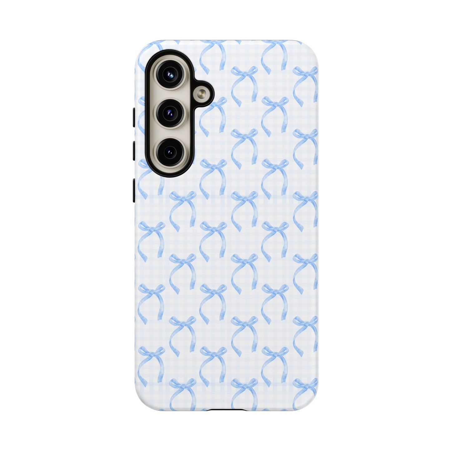 Blue Bow Tough Case